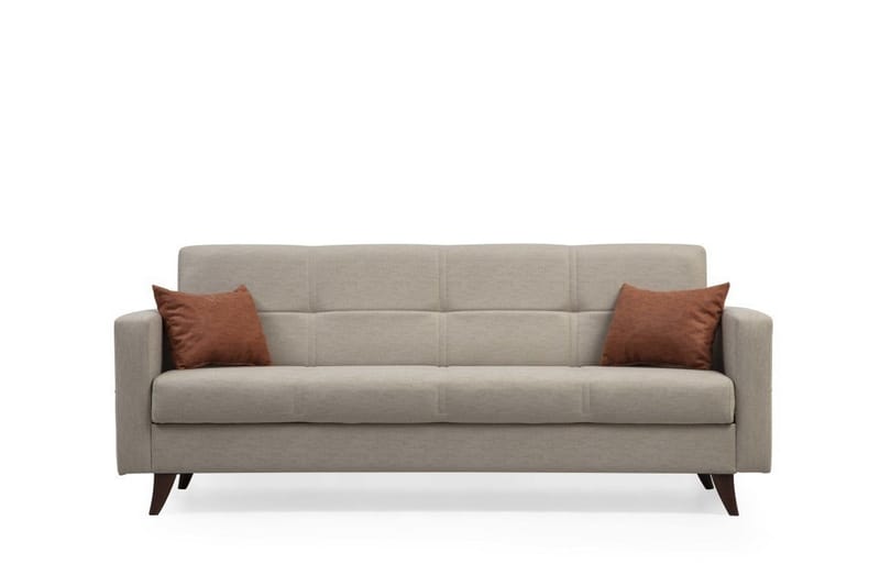 Darcia Bäddsoffa 3-sits Beige - Möbler - Vardagsrum - Bäddsoffor