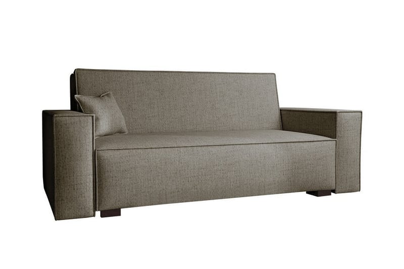 Denegal 2-sits Bäddsoffa Brun/Beige - Bäddsoffor - 2-sits bäddsoffa