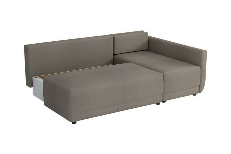 Denegal 3-sits Hörnbäddsoffa Beige - Möbler - Vardagsrum - Bäddsoffor - Hörnbäddsoffa