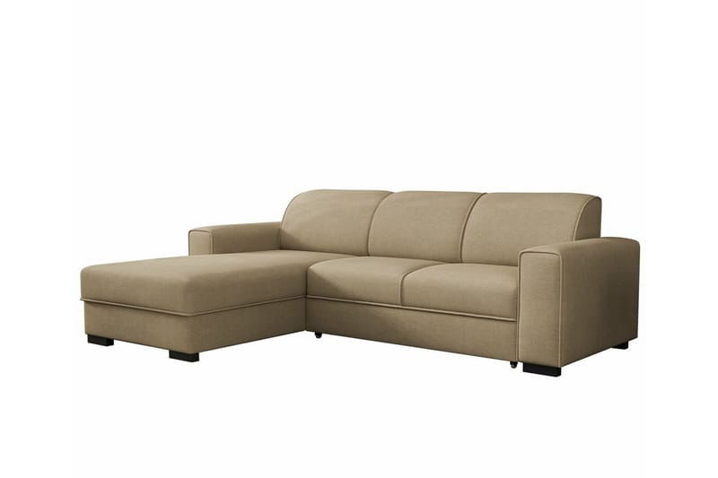 Denegal 3-sits Hörnbäddsoffa Beige - Möbler - Vardagsrum - Bäddsoffor - Hörnbäddsoffa