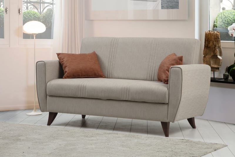 Dewan Bäddsoffa 2-sits Beige - Möbler - Vardagsrum - Bäddsoffor