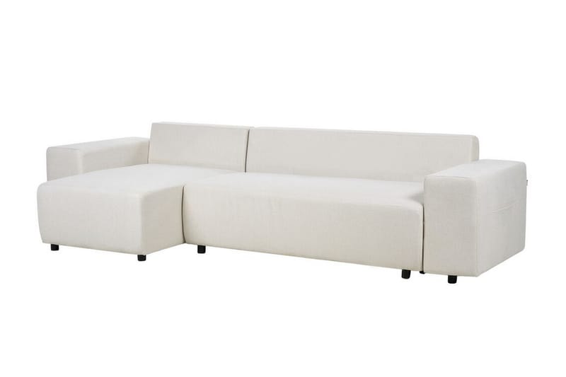 Dysis Hörnbäddsoffa 3-sits - Beige/Svart - Möbler - Vardagsrum - Bäddsoffor - Hörnbäddsoffa