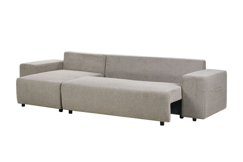 Dysis Hörnbäddsoffa 3-sits - Brun/Svart - Möbler - Vardagsrum - Bäddsoffor - Hörnbäddsoffa