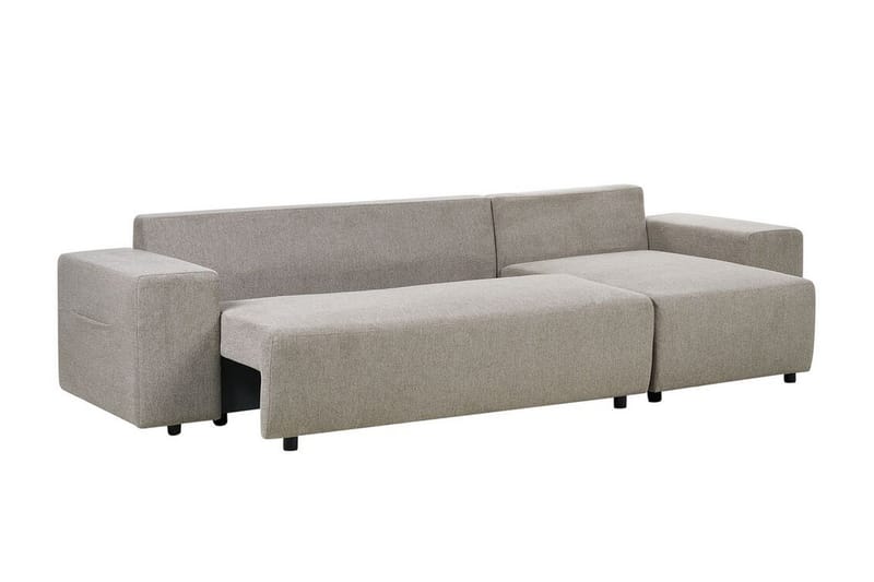 Dysis Hörnbäddsoffa 3-sits - Brun/Svart - Möbler - Vardagsrum - Bäddsoffor - Hörnbäddsoffa