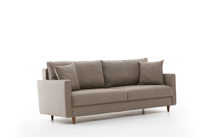 ENSGAS Bäddsoffa 3-sits Beige - Möbler - Vardagsrum - Bäddsoffor