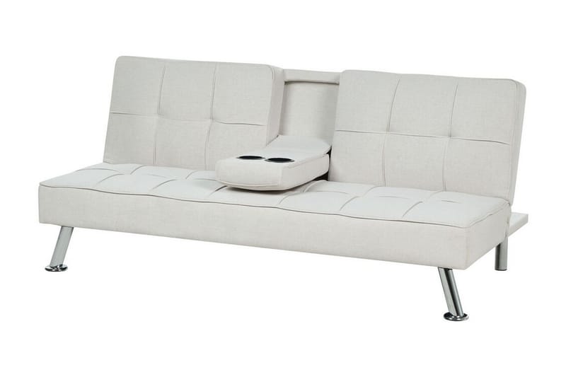 Ferne Bäddsoffa 3-sits - Beige/Silver - Möbler - Vardagsrum - Bäddsoffor