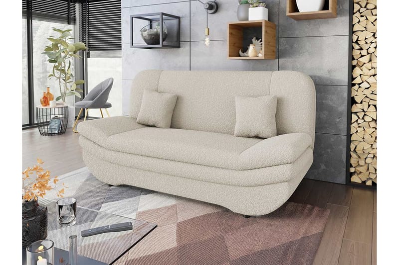 Figurelle Bäddsoffa 2-sits - Beige - Möbler - Vardagsrum - Bäddsoffor