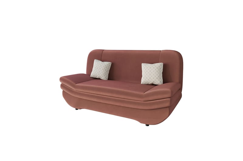 Figurelle Bäddsoffa 2-sits - Rosa/Beige - Möbler - Vardagsrum - Bäddsoffor