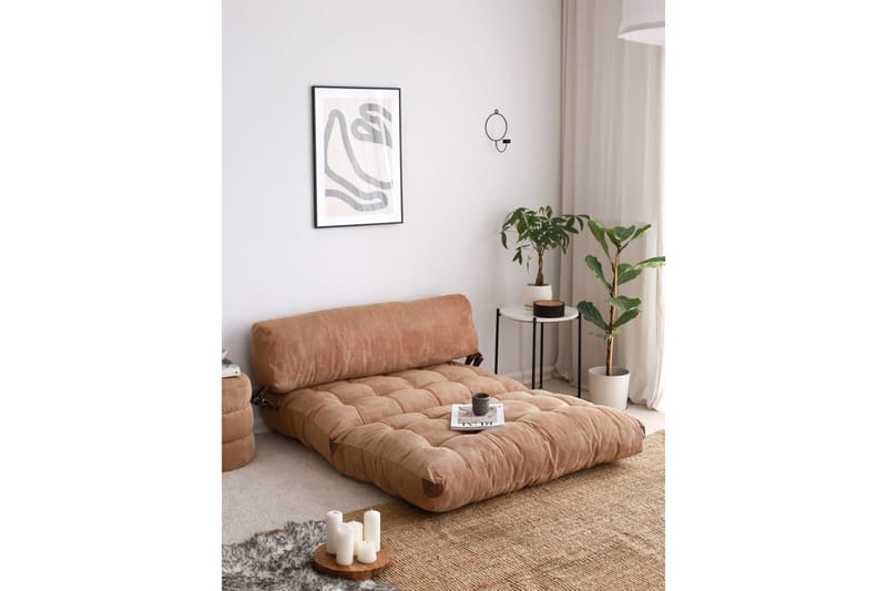 Fold Bäddsoffa Camel - Bäddsoffor - 2-sits bäddsoffa