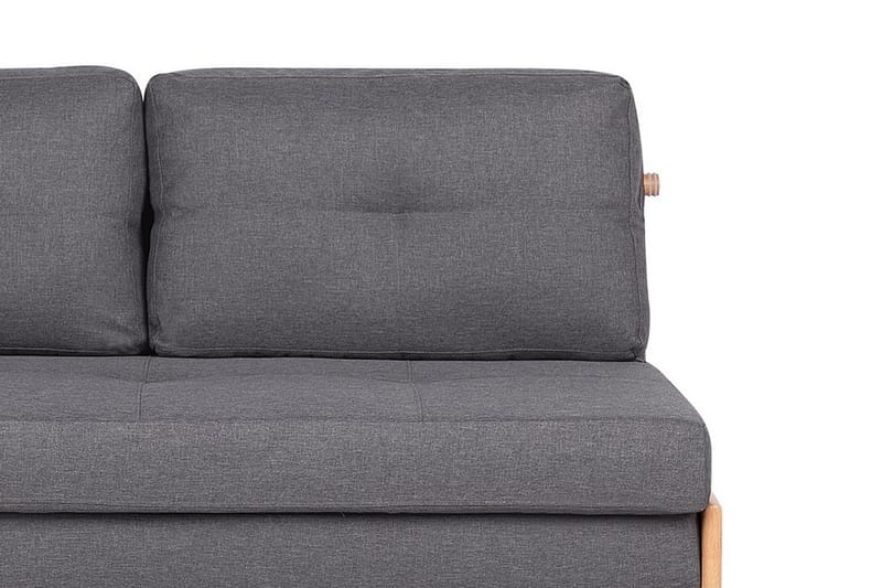 QUARLTON Bäddsoffa Grå - Möbler - Vardagsrum - Bäddsoffor - Futon - Futon soffa