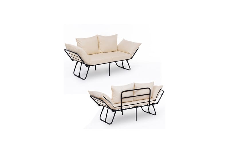 Giancarlo Bäddsoffa 2-sits - Cream - Möbler - Vardagsrum - Bäddsoffor