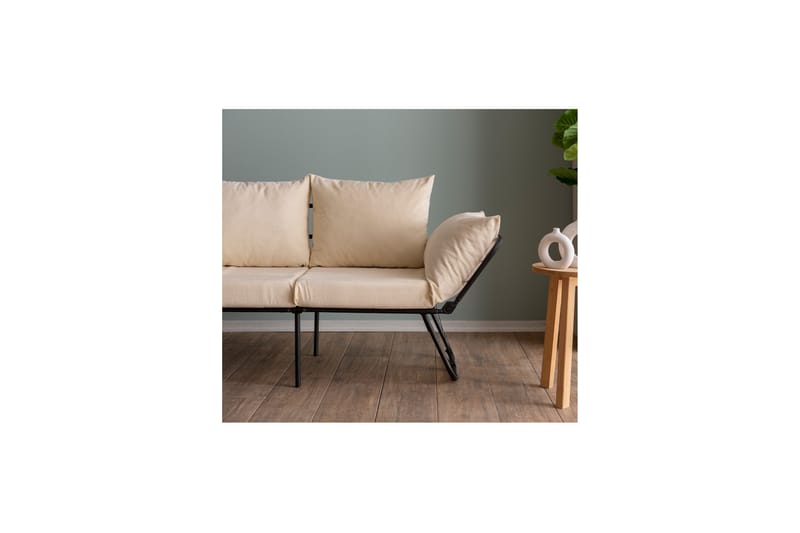 Giancarlo Bäddsoffa 2-sits - Cream - Möbler - Vardagsrum - Bäddsoffor