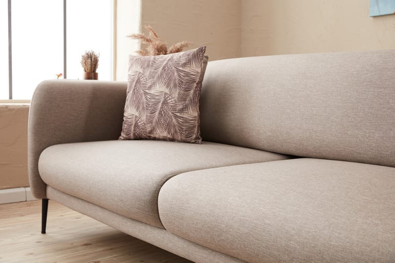 GIMLA Divanbäddsoffa 3-sits Beige - Möbler - Vardagsrum - Bäddsoffor - Hörnbäddsoffa