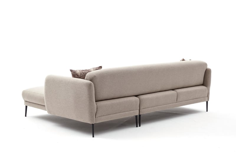 GIMLA Divanbäddsoffa 3-sits Beige - Möbler - Vardagsrum - Bäddsoffor - Hörnbäddsoffa