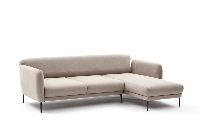 GIMLA Divanbäddsoffa 3-sits Beige - Möbler - Vardagsrum - Bäddsoffor - Hörnbäddsoffa