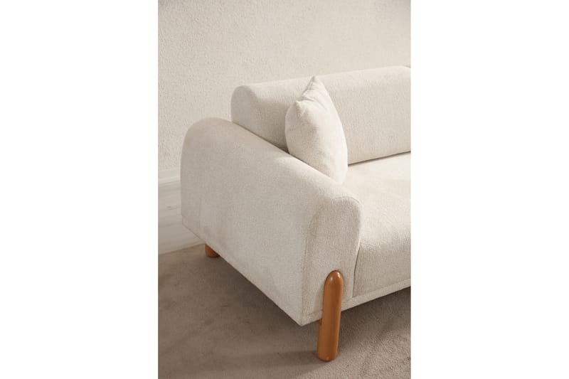 Godiva Bäddsoffa 3-sits - Cream - Möbler - Vardagsrum - Bäddsoffor