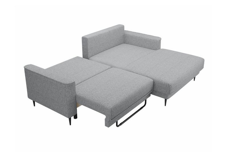 Graystone 2-sits Hörnbäddsoffa Ljusgrå - Möbler - Vardagsrum - Bäddsoffor - Hörnbäddsoffa