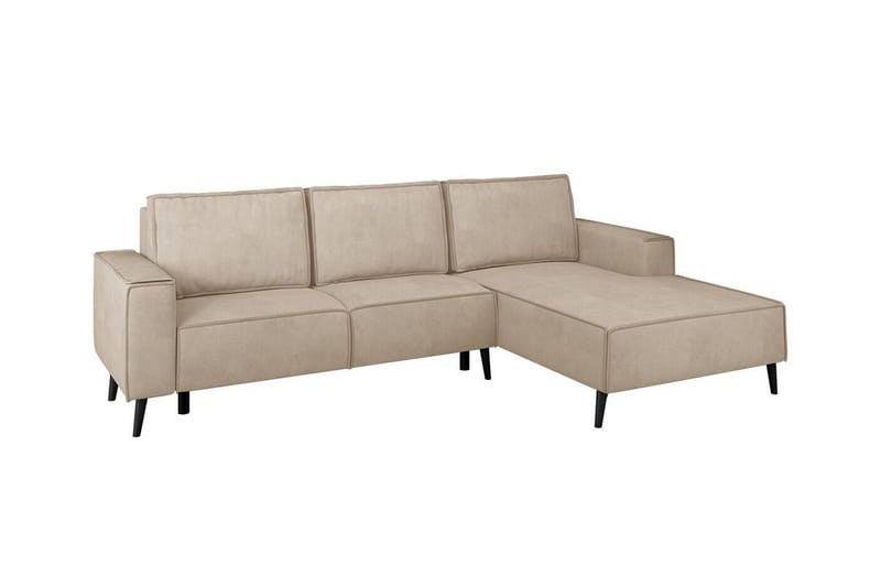 Graystone 3-sits Hörnbäddsoffa Beige - Möbler - Vardagsrum - Bäddsoffor - Hörnbäddsoffa