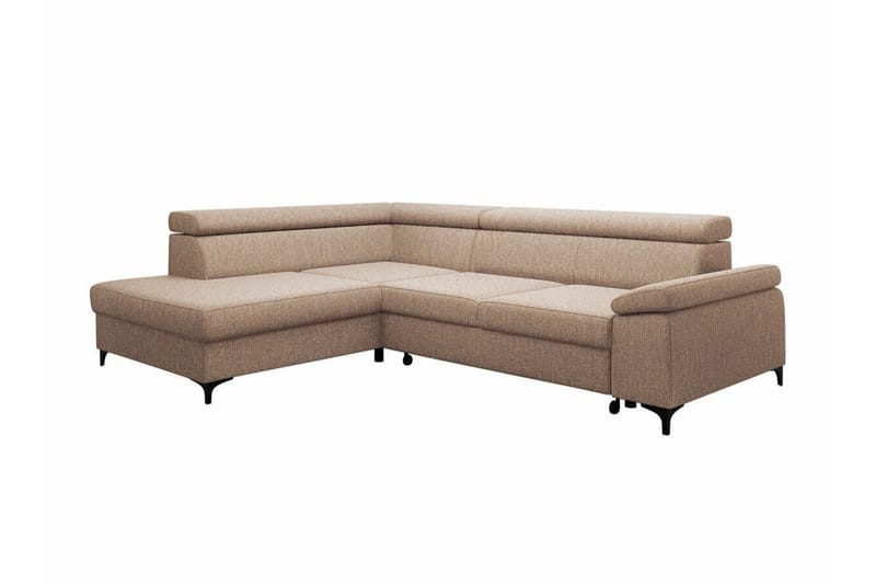 Graystone 3-sits Hörnbäddsoffa Ljusbrun - Möbler - Vardagsrum - Bäddsoffor - Hörnbäddsoffa