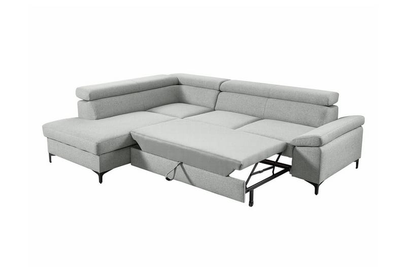 Graystone 3-sits Hörnbäddsoffa Ljusbrun - Möbler - Vardagsrum - Bäddsoffor - Hörnbäddsoffa