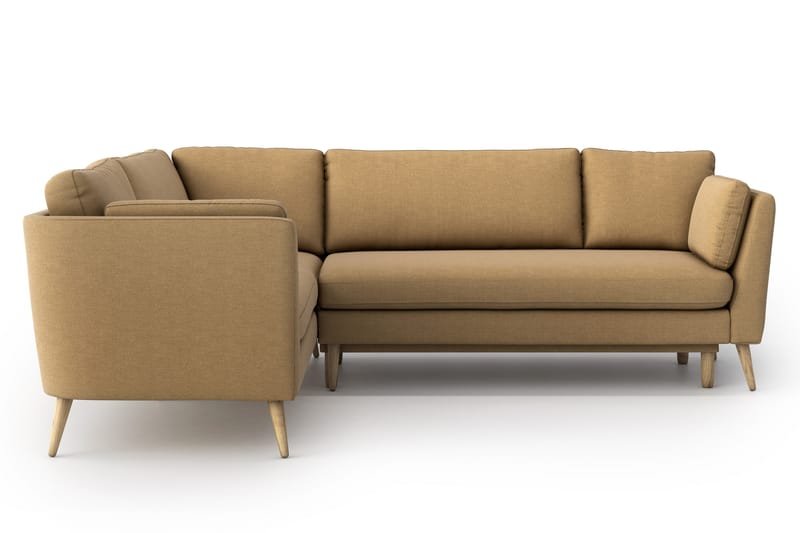 BOBBIE Bäddsoffa med Divan Beige - Möbler - Vardagsrum - Bäddsoffor - Hörnbäddsoffa