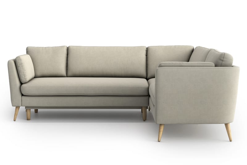 BOBBIE Bäddsoffa med Divan Beige - Möbler - Vardagsrum - Bäddsoffor - Hörnbäddsoffa