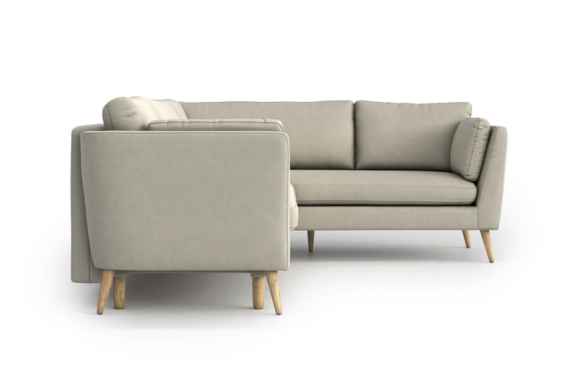 BOBBIE Bäddsoffa med Divan Beige - Möbler - Vardagsrum - Bäddsoffor - Hörnbäddsoffa