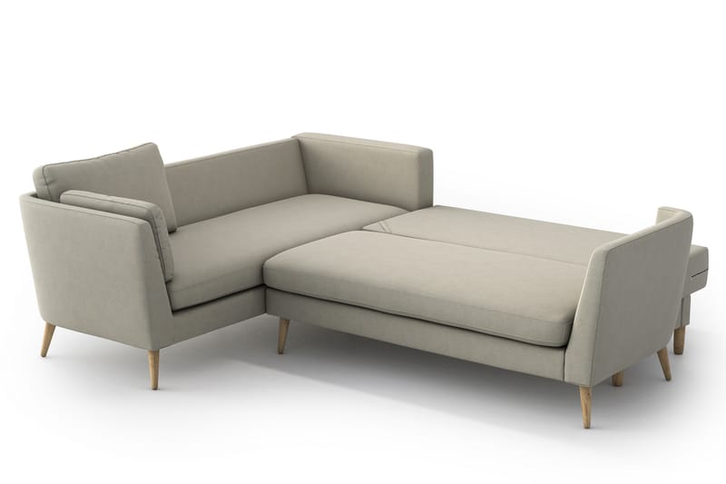 Jane Bäddsoffa med Divan Beige - Möbler - Vardagsrum - Bäddsoffor - Hörnbäddsoffa