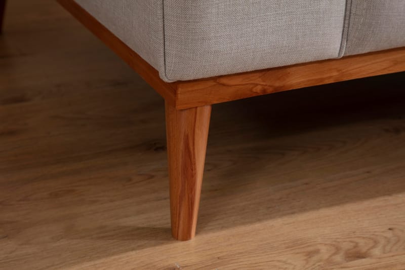 Kapri Bäddsoffa 4-sits Creme - Möbler - Vardagsrum - Bäddsoffor - 4-sits bäddsoffa