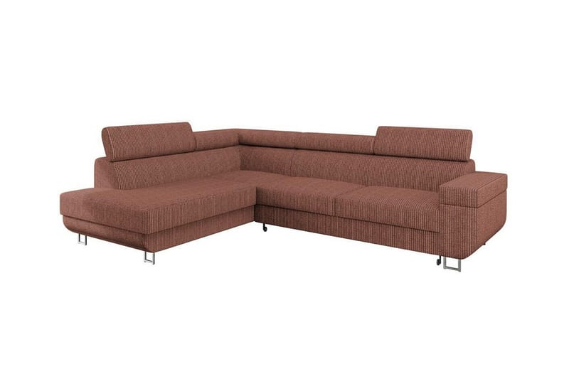 Kintore 3-sits Hörnbäddsoffa Ljusbrun - Möbler - Vardagsrum - Bäddsoffor - Hörnbäddsoffa