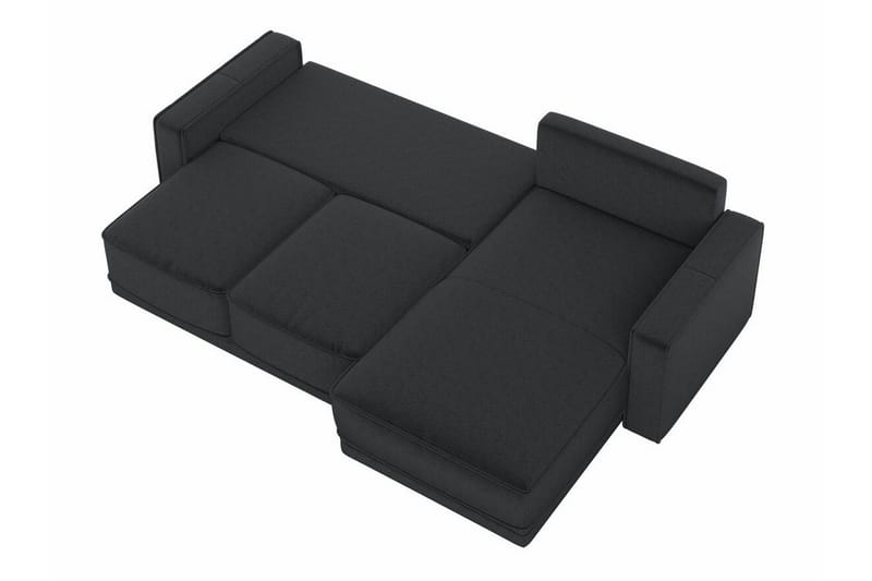 Kintore 3-sits Hörnbäddsoffa Mörkgrå - Möbler - Vardagsrum - Bäddsoffor - Hörnbäddsoffa