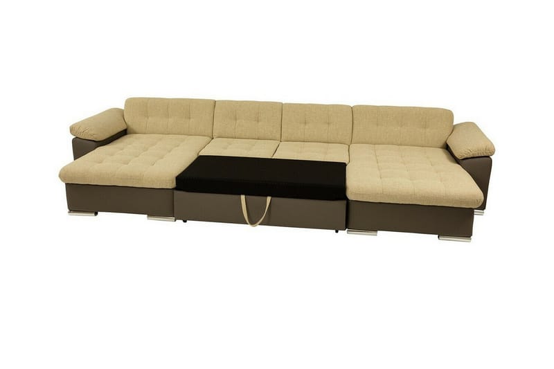 Kintore 4-sits Hörnbäddsoffa Beige - Möbler - Vardagsrum - Bäddsoffor - Hörnbäddsoffa