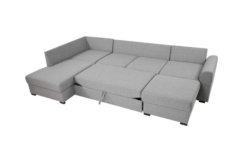 Kintore 4-sits Hörnbäddsoffa Vit - Möbler - Vardagsrum - Bäddsoffor - Hörnbäddsoffa