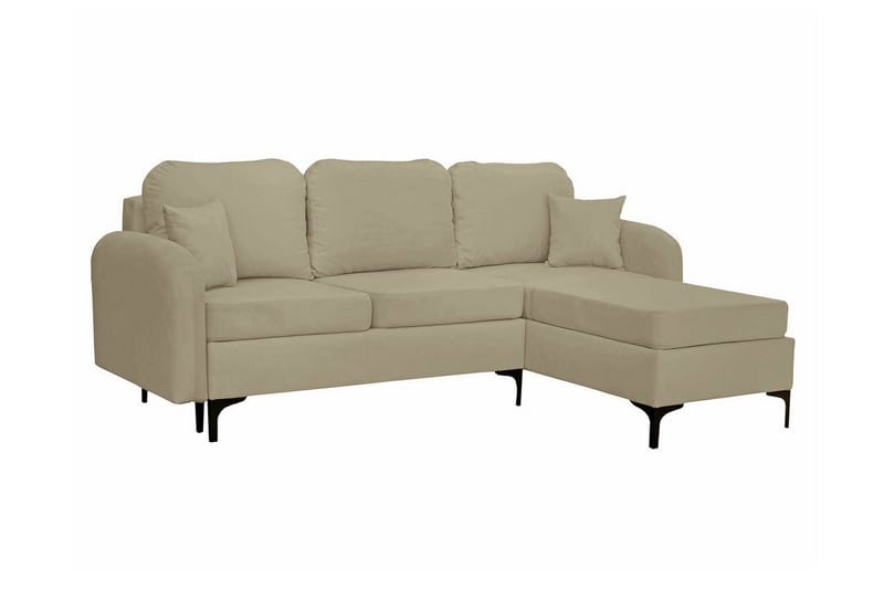 Knocklong 3-sits Hörnbäddsoffa Beige - Möbler - Vardagsrum - Bäddsoffor - Hörnbäddsoffa