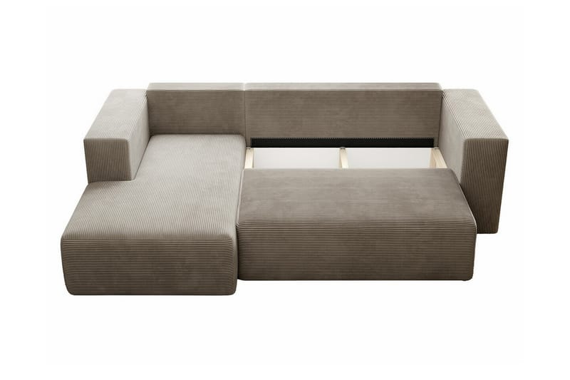 Listowel 3-sits Hörnbäddsoffa Beige - Möbler - Vardagsrum - Bäddsoffor - Hörnbäddsoffa