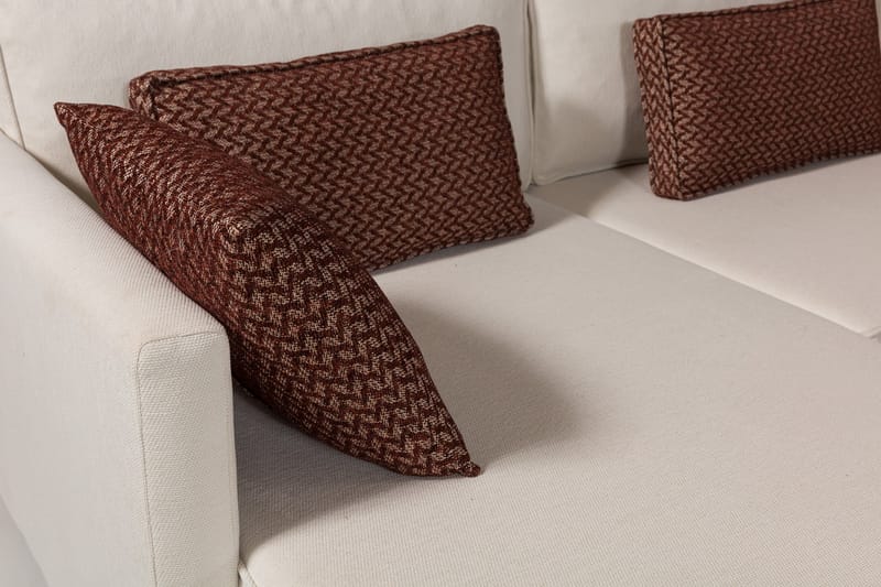 Matris 4-sits Bäddsoffa med Divan Beige - Möbler - Vardagsrum - Bäddsoffor