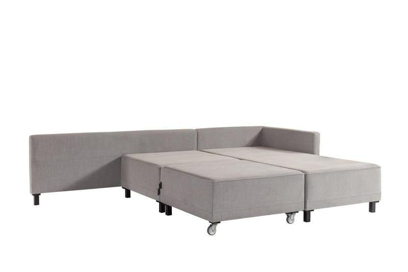 Matris 4-sits Bäddsoffa med Divan Grå - Möbler - Vardagsrum - Bäddsoffor