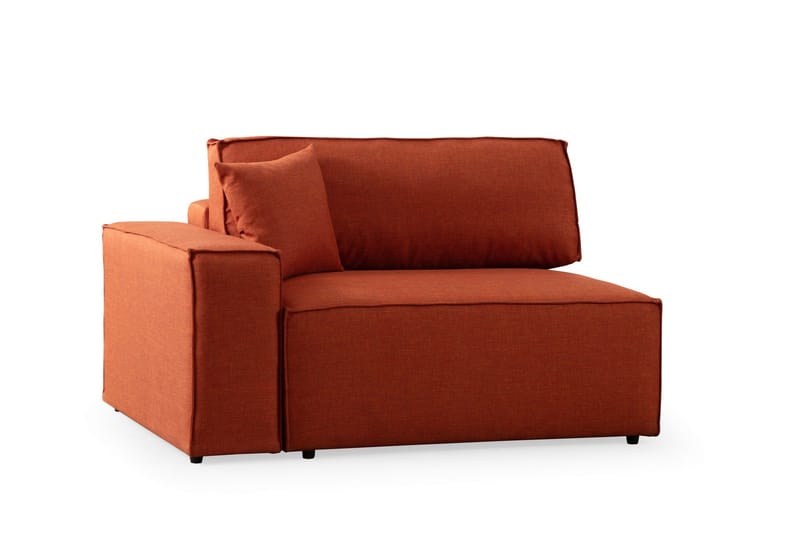 Munehiro Hörnbäddsoffa Orange - Möbler - Vardagsrum - Bäddsoffor - Hörnbäddsoffa