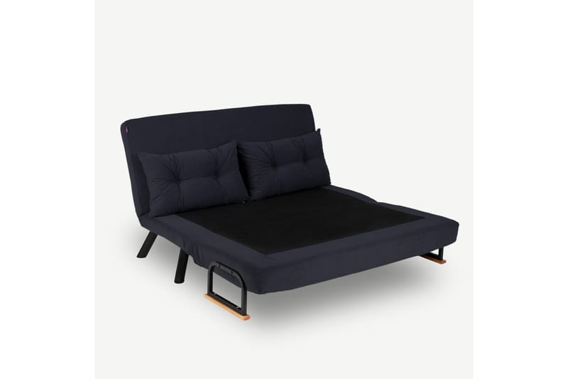 Palmerston Bäddsoffa 2-sits 175x133 cm Svart - Möbler - Vardagsrum - Bäddsoffor