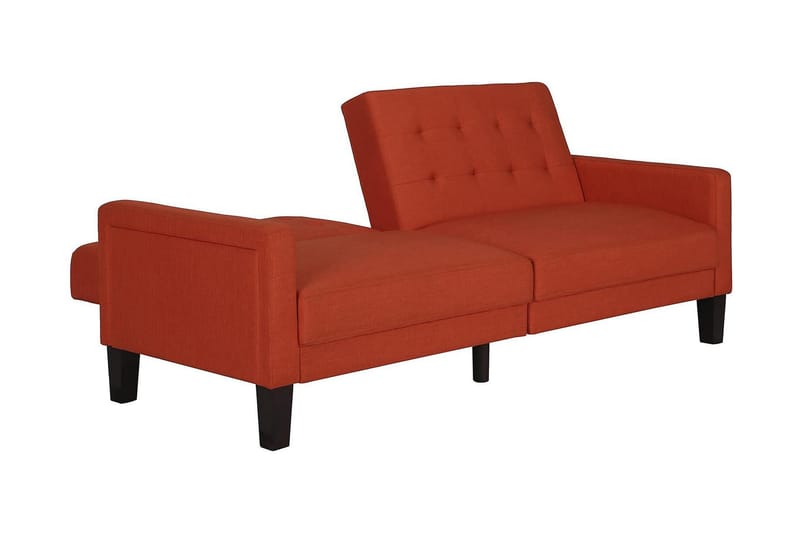 PORTER 2-sits Bäddsoffa Orange - Dorel Home - Möbler - Vardagsrum - Bäddsoffor