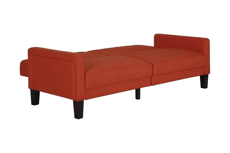 PORTER 2-sits Bäddsoffa Orange - Dorel Home - Möbler - Vardagsrum - Bäddsoffor