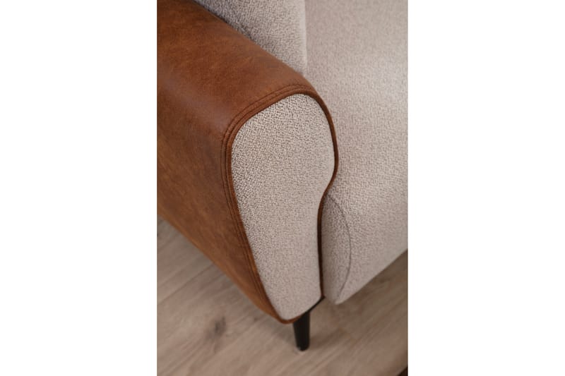 QALO 3-sits Bäddsoffa Beige - Möbler - Vardagsrum - Bäddsoffor