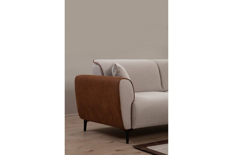 QALO 3-sits Bäddsoffa Beige - Möbler - Vardagsrum - Bäddsoffor