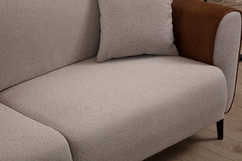 QALO 3-sits Bäddsoffa Beige - Möbler - Vardagsrum - Bäddsoffor