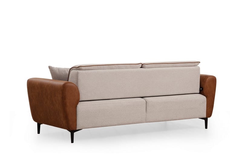 QALO 3-sits Bäddsoffa Beige - Möbler - Vardagsrum - Bäddsoffor