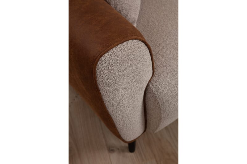 QALO Bäddsoffa med divan Beige - Möbler - Vardagsrum - Bäddsoffor - Hörnbäddsoffa