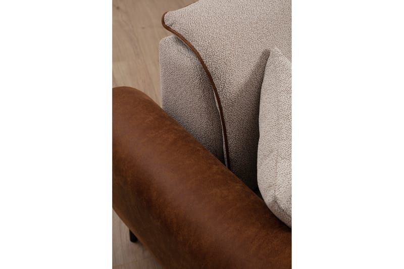 QALO Bäddsoffa med divan Beige - Möbler - Vardagsrum - Bäddsoffor - Hörnbäddsoffa