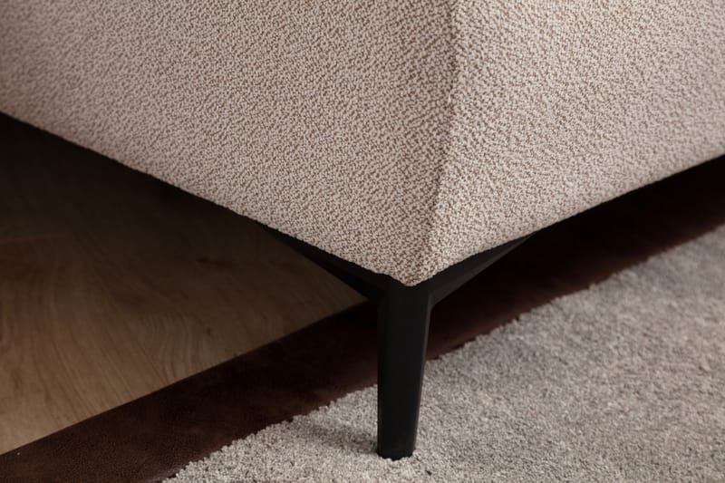 QALO Bäddsoffa med divan Beige - Möbler - Vardagsrum - Bäddsoffor - Hörnbäddsoffa