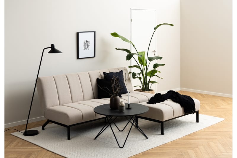 Sapita 2-sits Bäddsoffa Beige - Möbler - Vardagsrum - Bäddsoffor