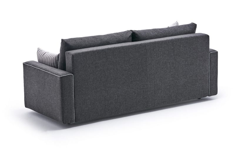 Snowdon Bäddsoffa 3-sits 185x150 Antracit - Möbler - Vardagsrum - Bäddsoffor